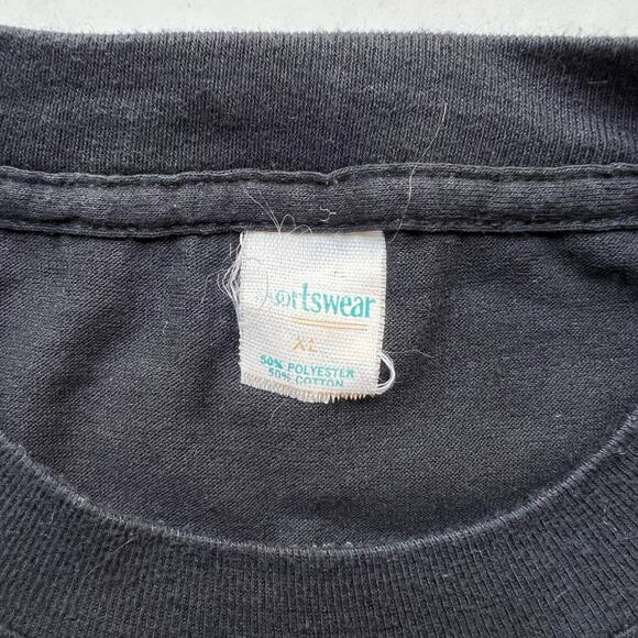 Vintage Jethro Tull Rock Island Ocean Porthole 80s Band Tee TShirt Single Stitch - Picture 2 of 11